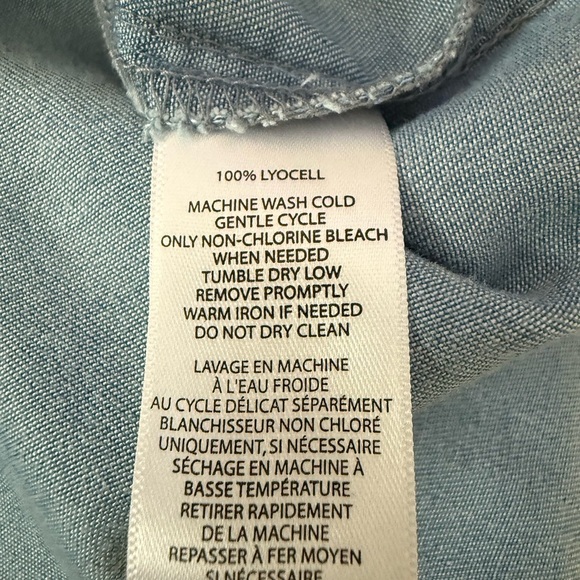 NWT beachlunchlounge Blue Off-Shoulder dress women size M - Picture 5 of 11